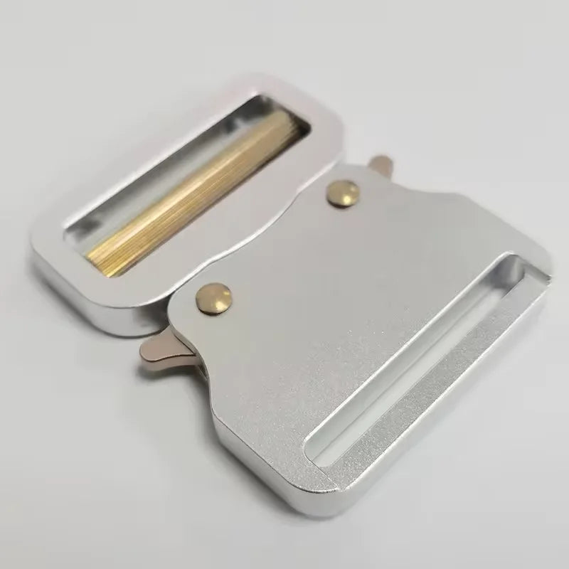 Premium Quick Release Clasp Tactical Belt Adjustment Buckle Apparel Bag Accessories Metal Side Release Buckle