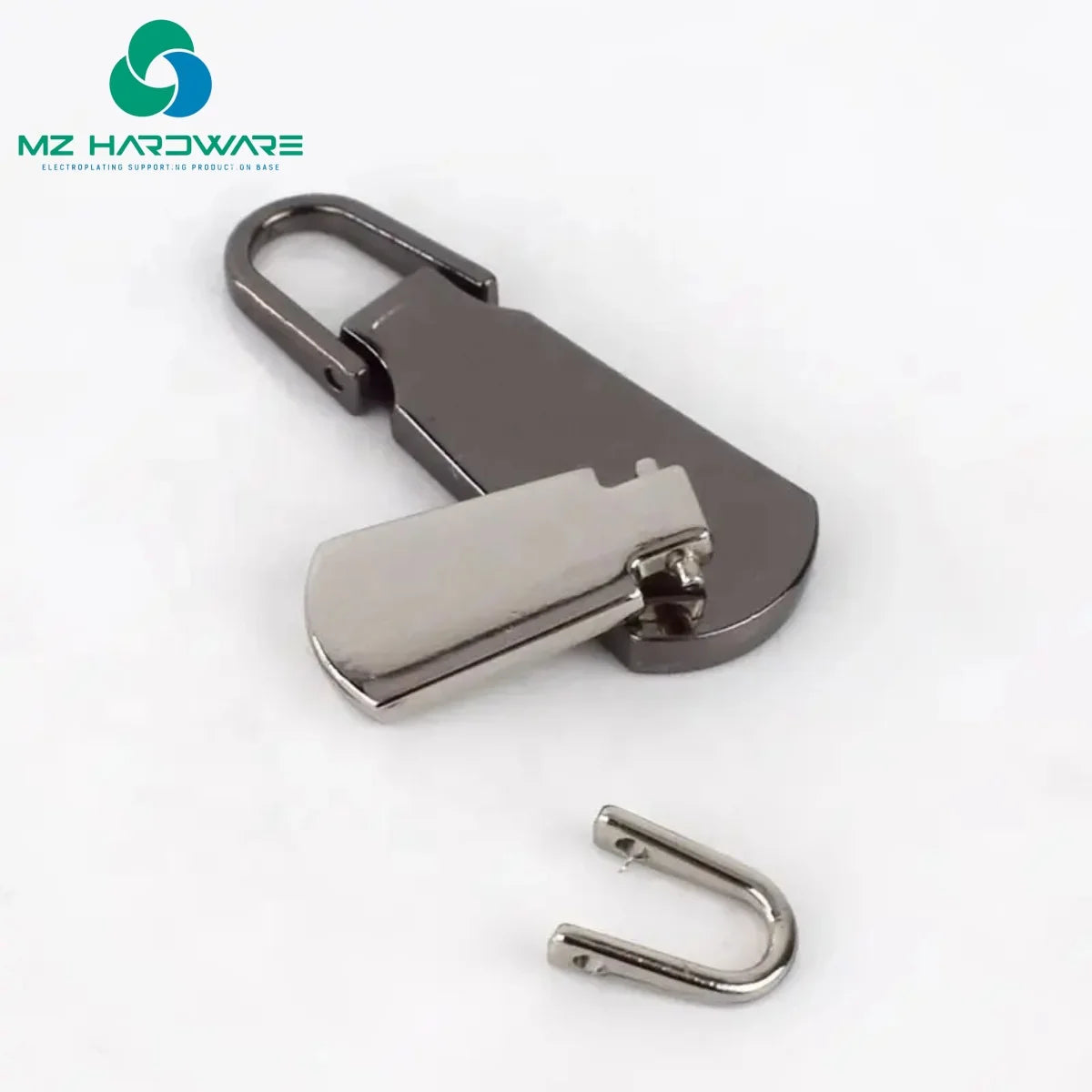 Wholesale Price Stainless Steel Zipper Sliders Zipper Pull Lock Head Zipper Slider and Puller for Bag Accessories