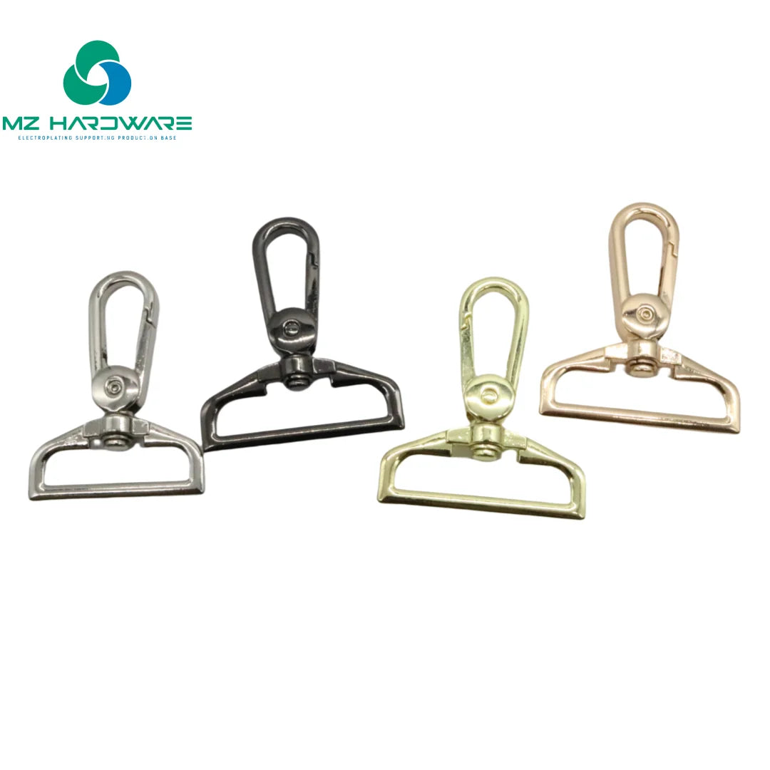 High Quality Metal Snap Hook Different Sizes Dog Buckles for Handbag Making Plated Finish for Different Types of Bags