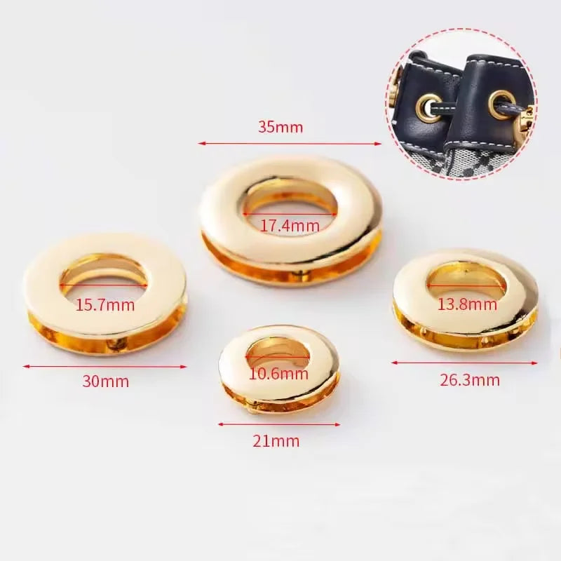 Wholesale Price Garment Eyelets Garment Eyelets for Bag Shoes Accessories Brass Eyelet