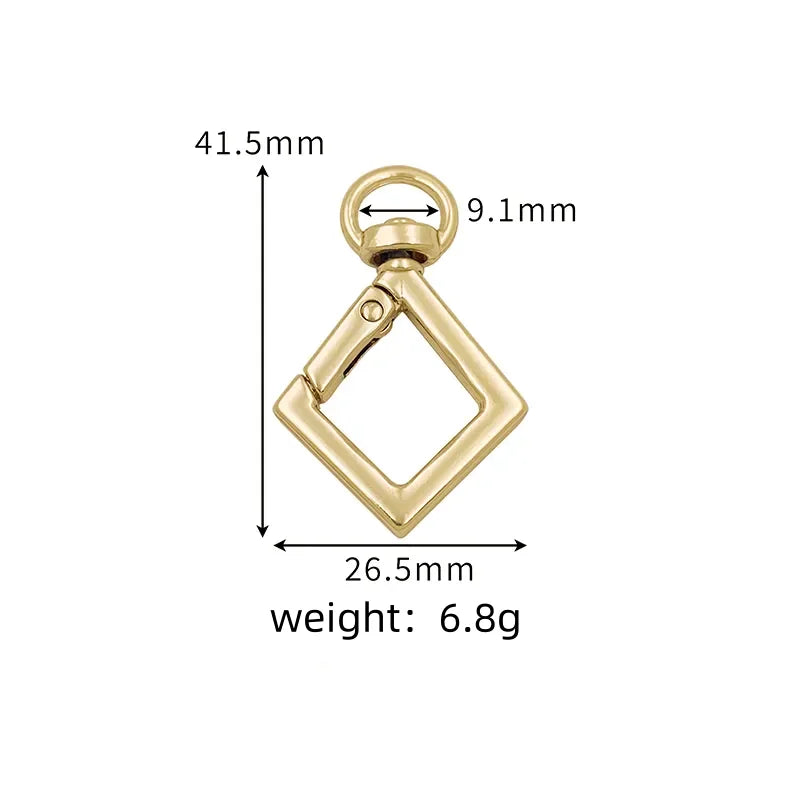 MZ Hardware New Design Poker Series Spring Buckle Ring Metal Bag Accessories Trigger Snap Clip for Handbag Making