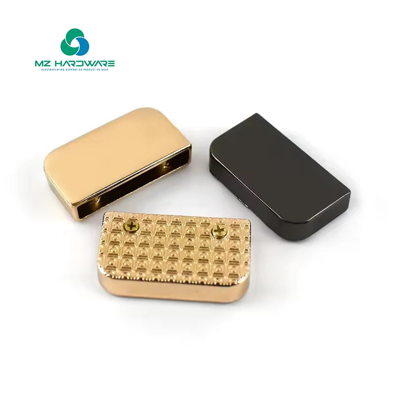 Hot Selling Handbag Accessories Bag Zipper Clip Buckle Zipper End Plug Leather Bag Metal Clips