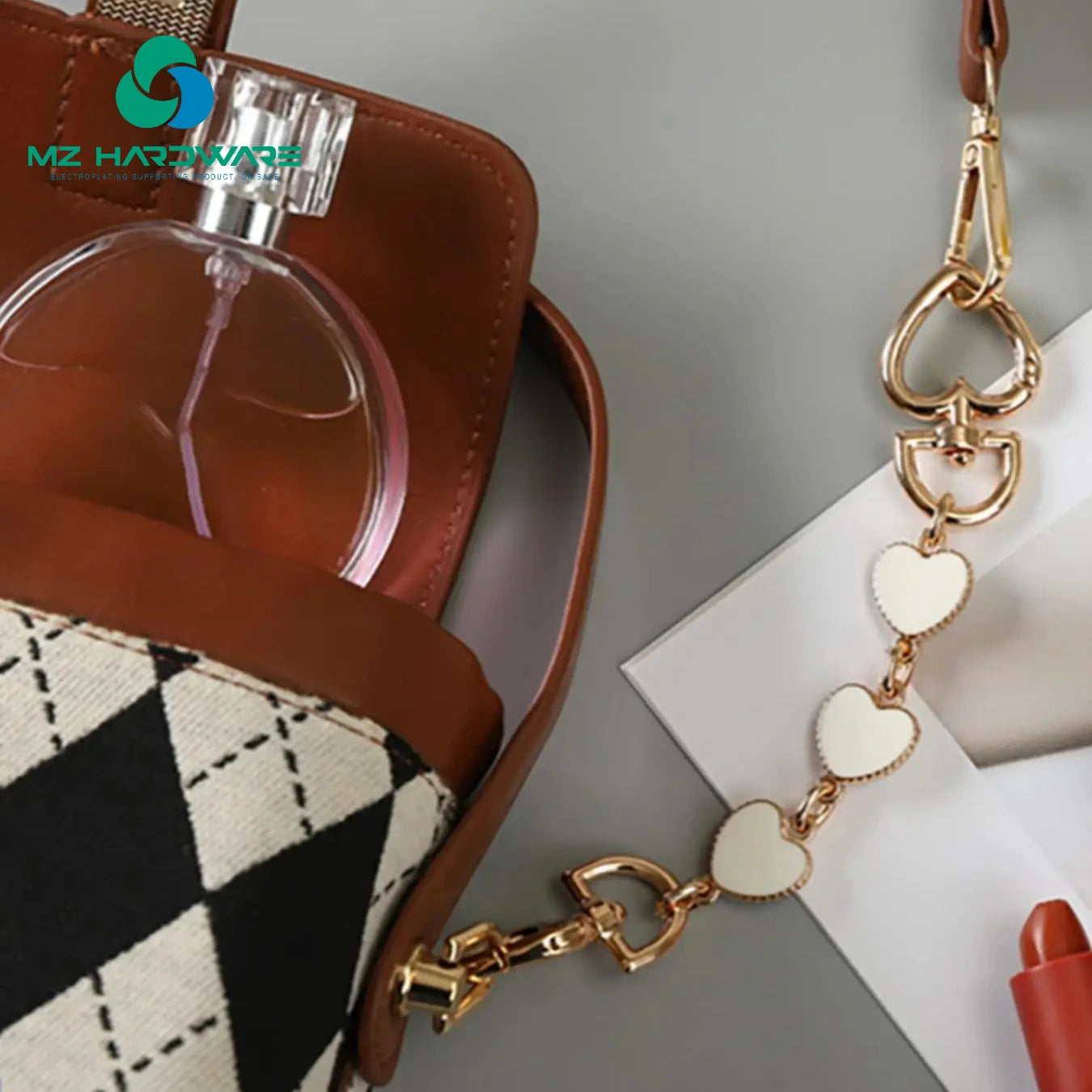 MZ Purse Chain Extender Bag Extender Chain Purse Strap Extenders for Handbags Crossbody Bag Charms Accessories