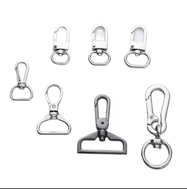 High Quality Metal Snap Hook Different Sizes Dog Buckles for Handbag Making Plated Finish for Different Types of Bags