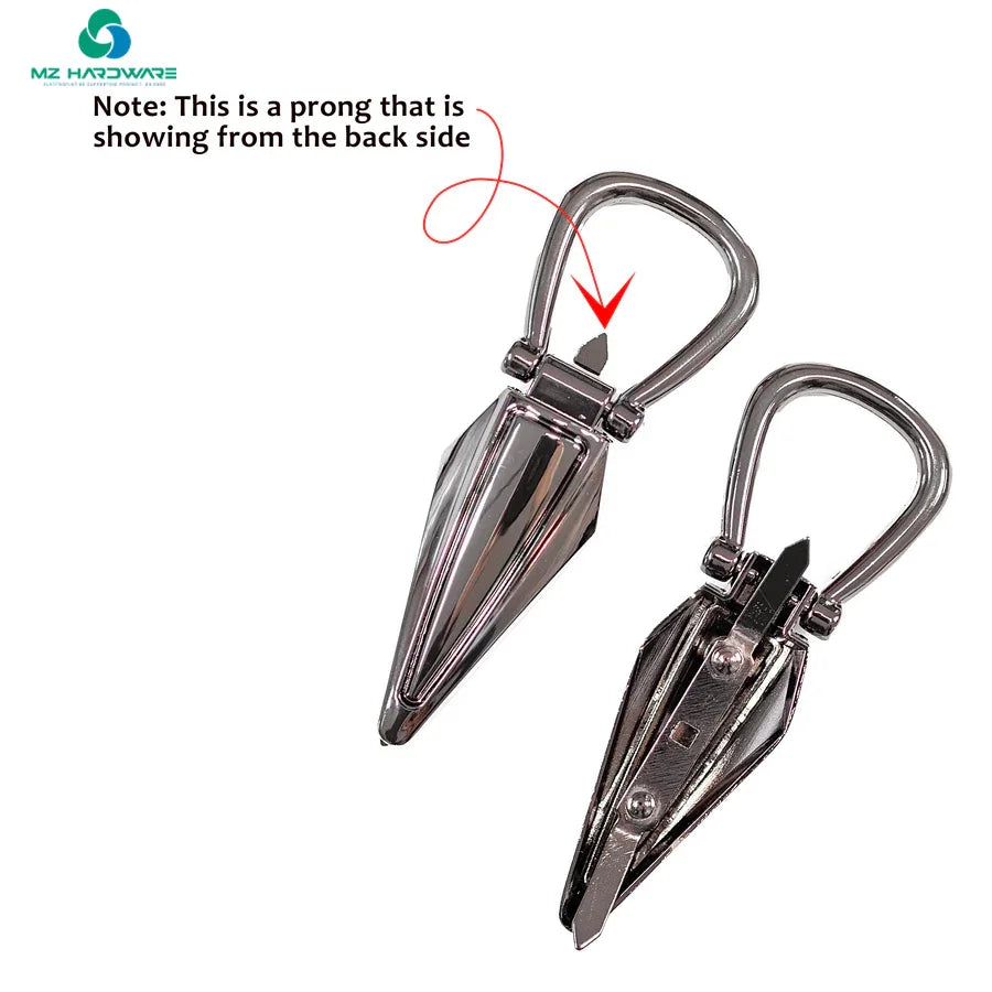 MZhardware Hot Sale Strap Connector Leather Bag Rope Hardware Accessories Necklace Luggage Rope Connection Buckle