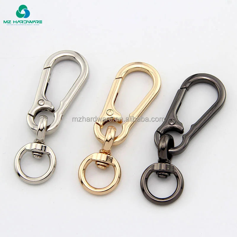 Hot Sale Adjustable Zinc Alloy Swivel Dog Hook Snap Buckles Personalized DIY Clasp Hardware Accessories for Bag Handbag