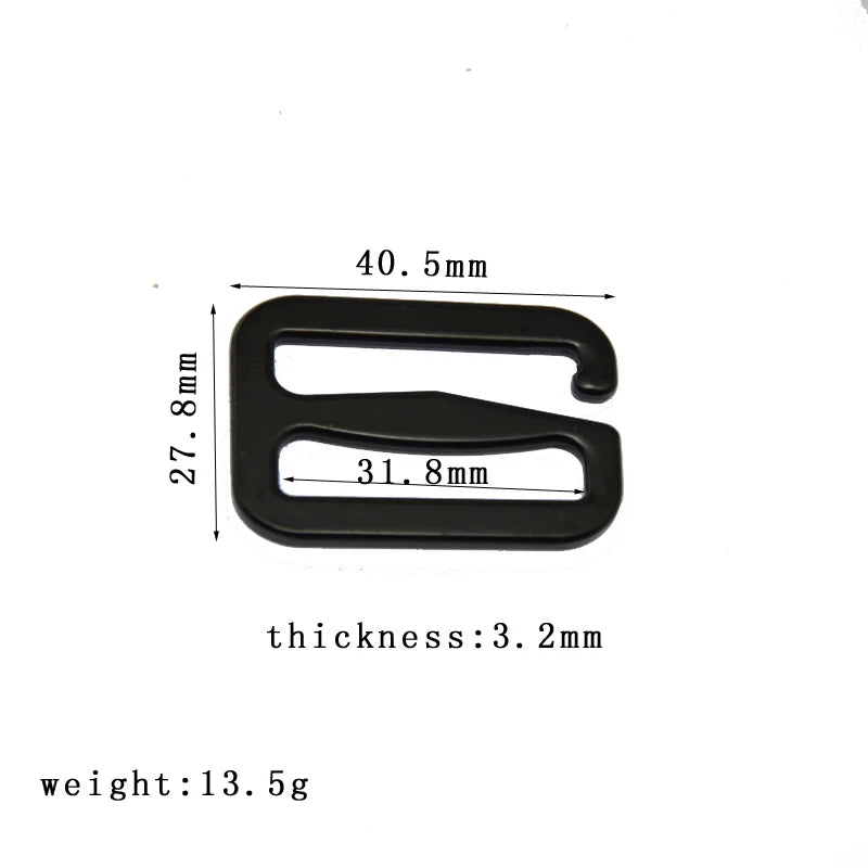 Hot Selling Costume Bag Hardware Buckle Adjustable G Hook Buckle Webbing Slide Buckles G Hook