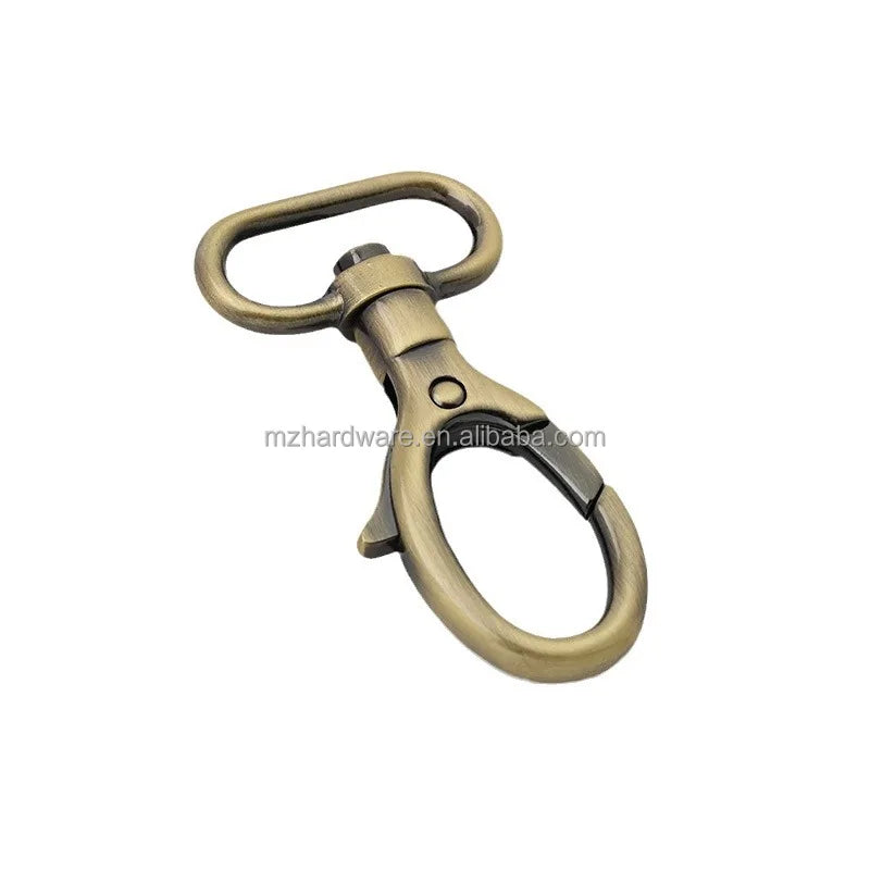 MZ Factory-Direct Adjustable Zinc Alloy Metal Dog Hook Swivel Snap High Quality Handbag Accessories Hardware for Bags