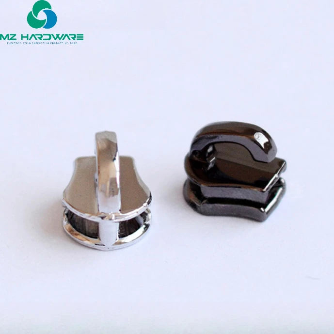 MZhardware Luggage Slider #3 High Quality Metal Single Slider Without Pull Tag for Luggage Accessories