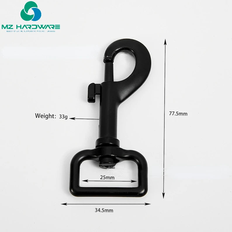 MZhardware Heavy Industry 25mm Alloy Metal Buckles Leash Pet Hook Luggage Pet Supplies Accessories Special Bag Parts Accessories