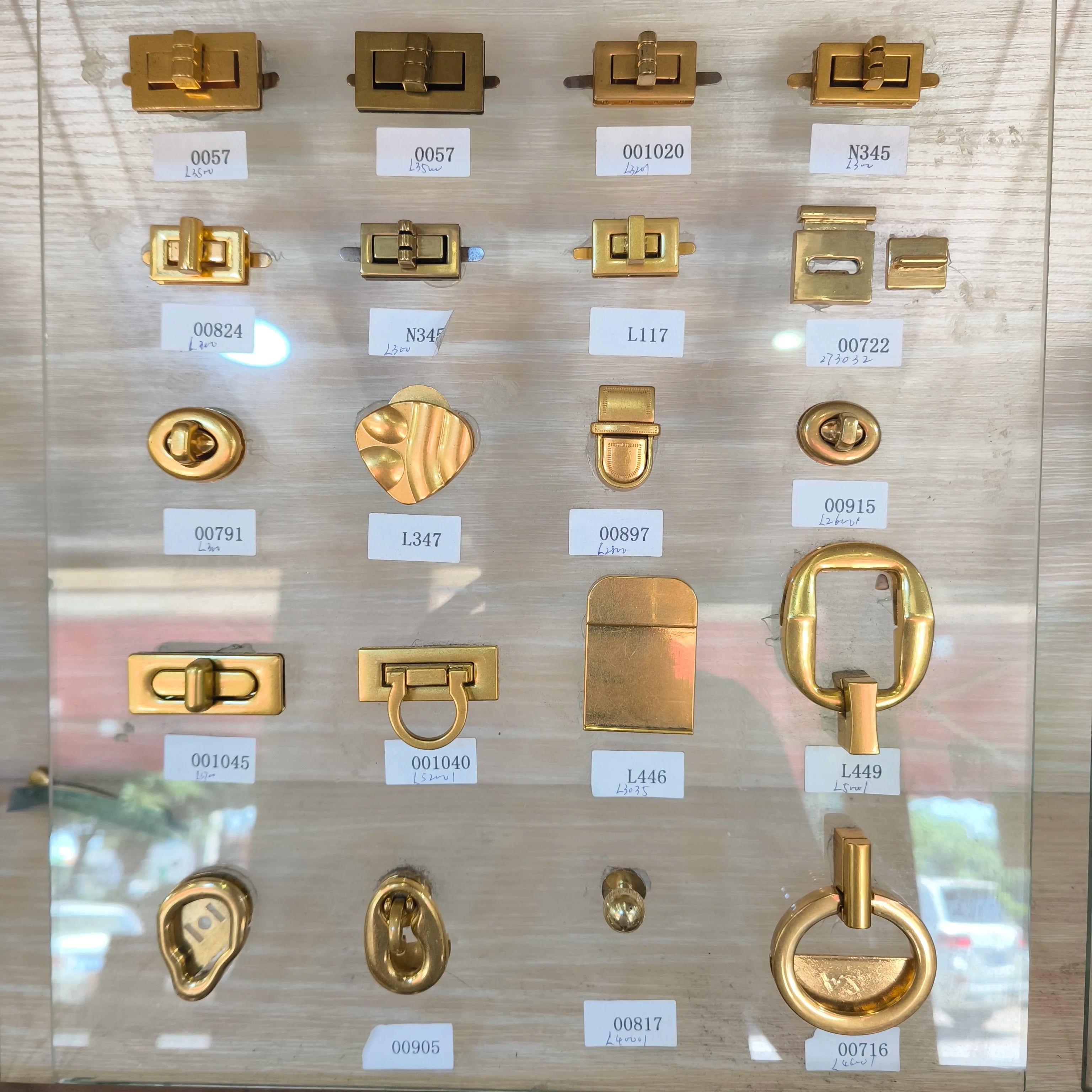 MZ Customised Purse Pins for DIY Crafts Alloy Turnlock Hardware Snap Fasteners Handbag Twist Clasps