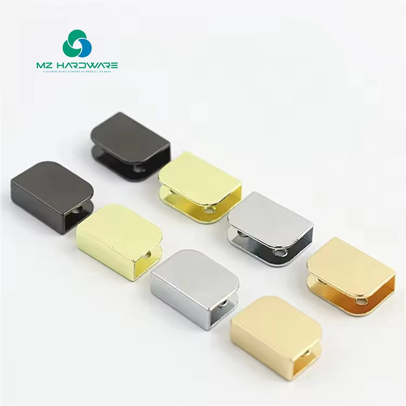 Good Quality Bag Accessories Edging Strip Corner Screw Clip Protection Buckle Metal Semicircle Magnetic Button Lock