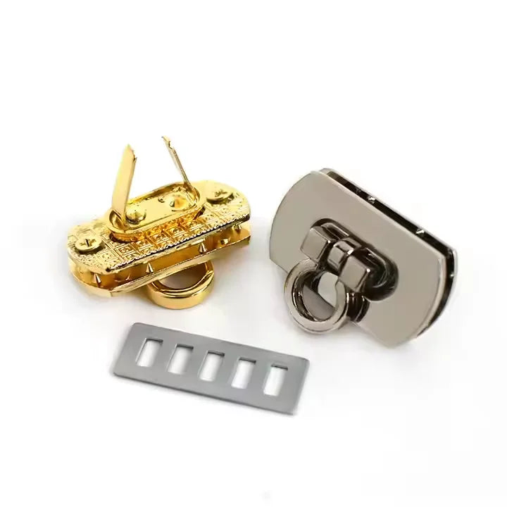 MZ Hardware Use Friendly Handbag Hardware Accessories Luggage Die-cast Latch Bag Latch Butterfly Lock