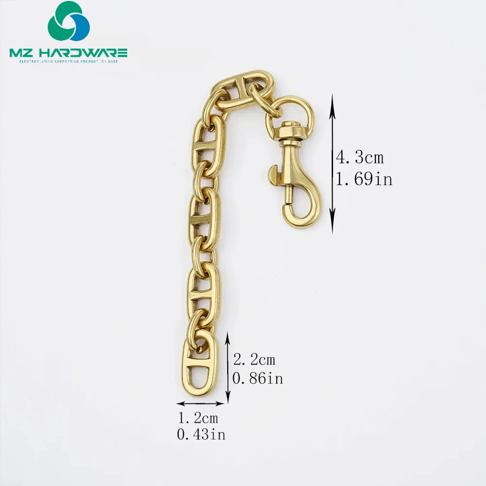 MZhardware Luxury Handbag Extension Chain Metal Armpit Shoulder Bag Transformation Crossbody Extendable Chains for Convenient