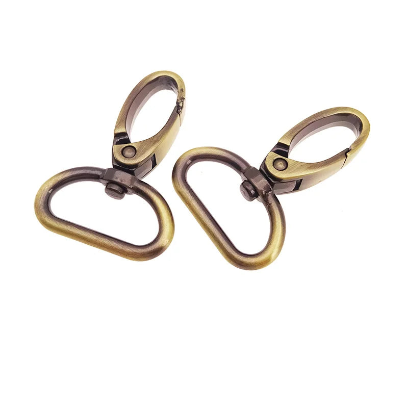 Wholesale Swivel Snap Hook Light Gold 20mm/25mm Handbag Hardware Accessories Swivel Metal Snap Hook Buckle DIY Hardware