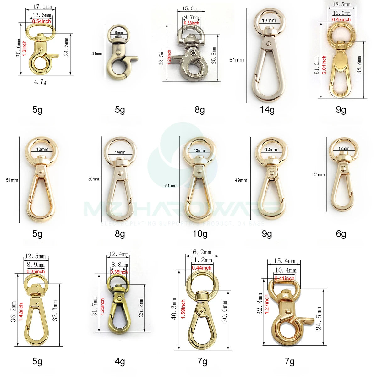 MZ Custom High Quality Dog Collar with Traction Buckle Special Bag Parts Accessories Featuring Alloy Pliers Buckle Pendant Doll