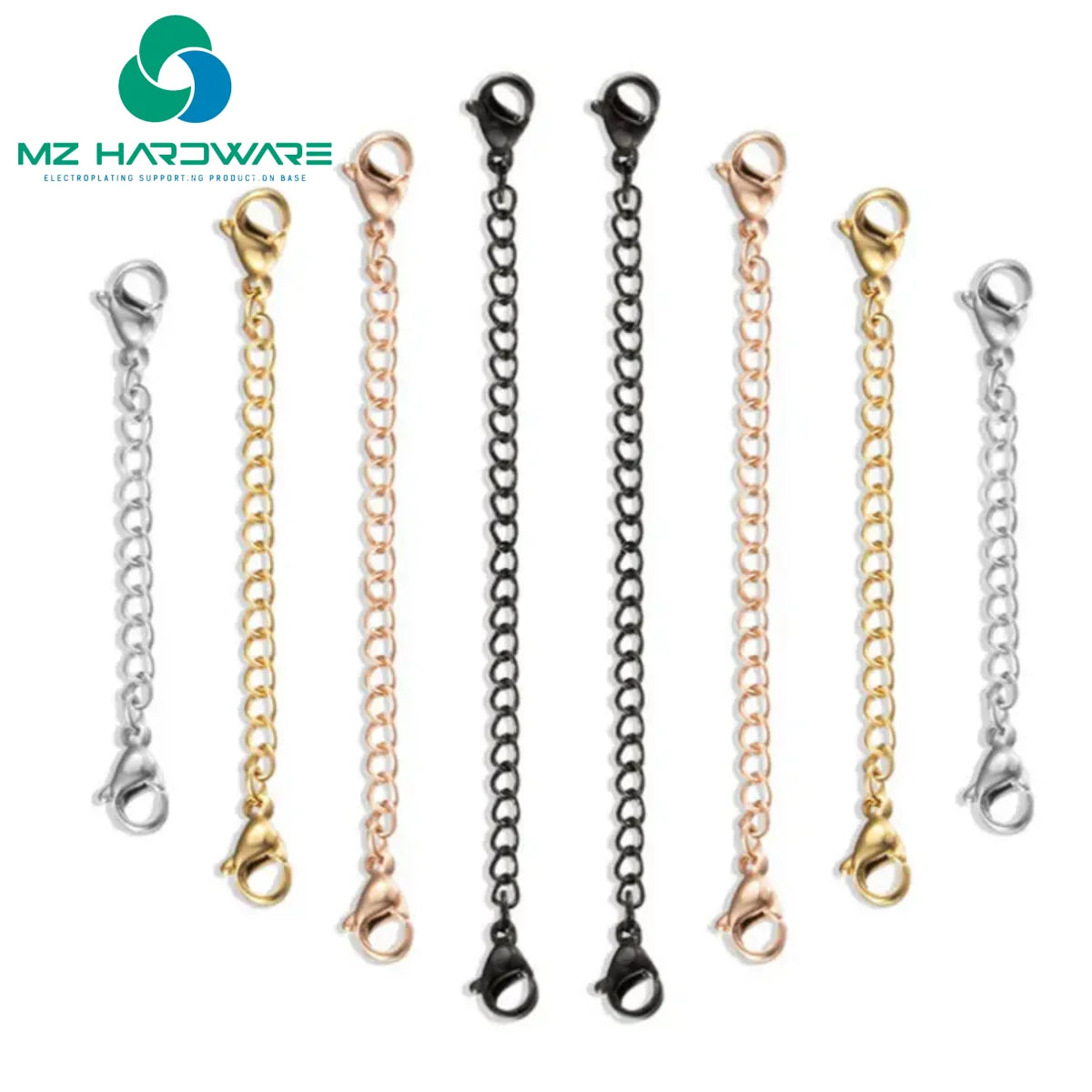 Stainless Steel Accessories Lobster Claw Clasp Snap Hook Keychain Snap Swivel Key Ring Hooks Bag Parts