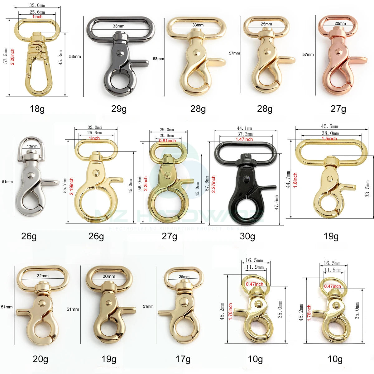 MZ Custom High Quality Dog Collar with Traction Buckle Special Bag Parts Accessories Featuring Alloy Pliers Buckle Pendant Doll