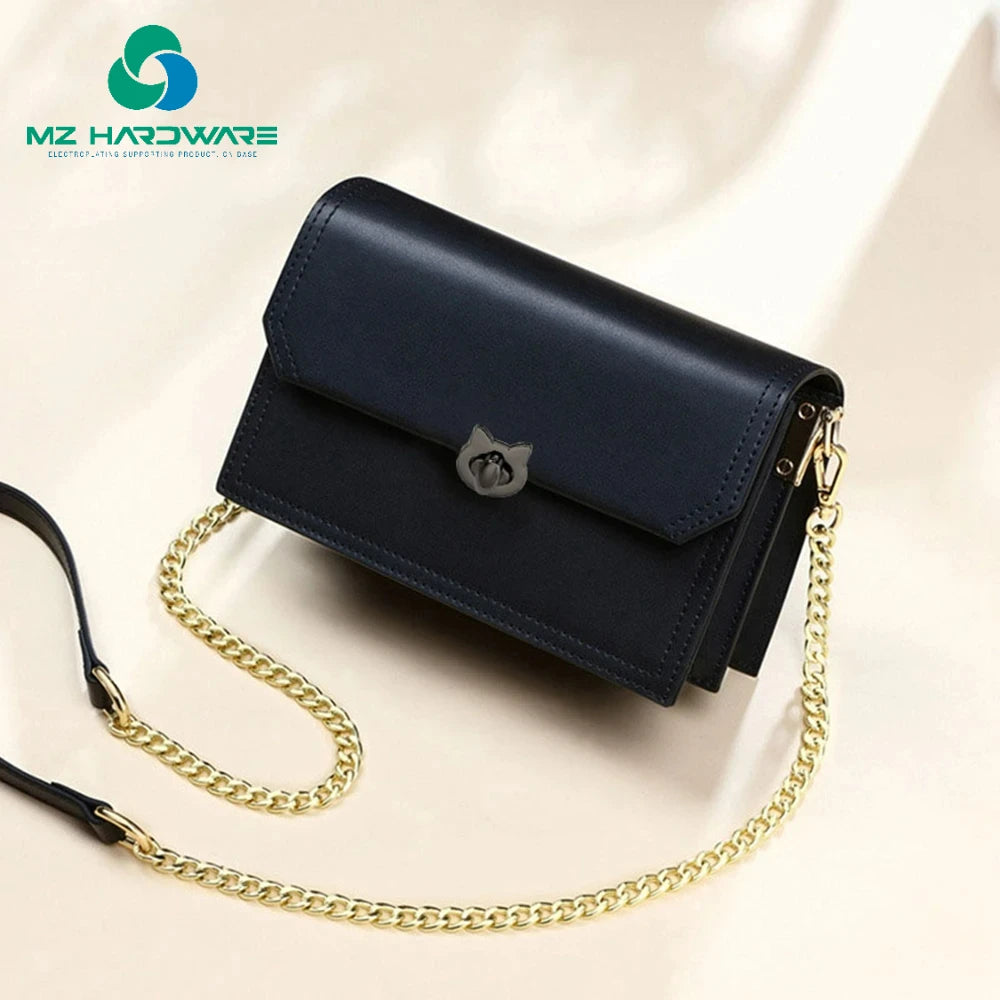 MZhardware Metal DIY Handbag Leather Craft Locks Clasp Hardware Accessories Bag Turn Lock