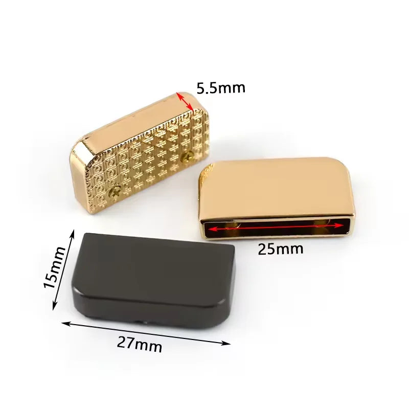 Hot Selling Handbag Accessories Bag Zipper Clip Buckle Zipper End Plug Leather Bag Metal Clips