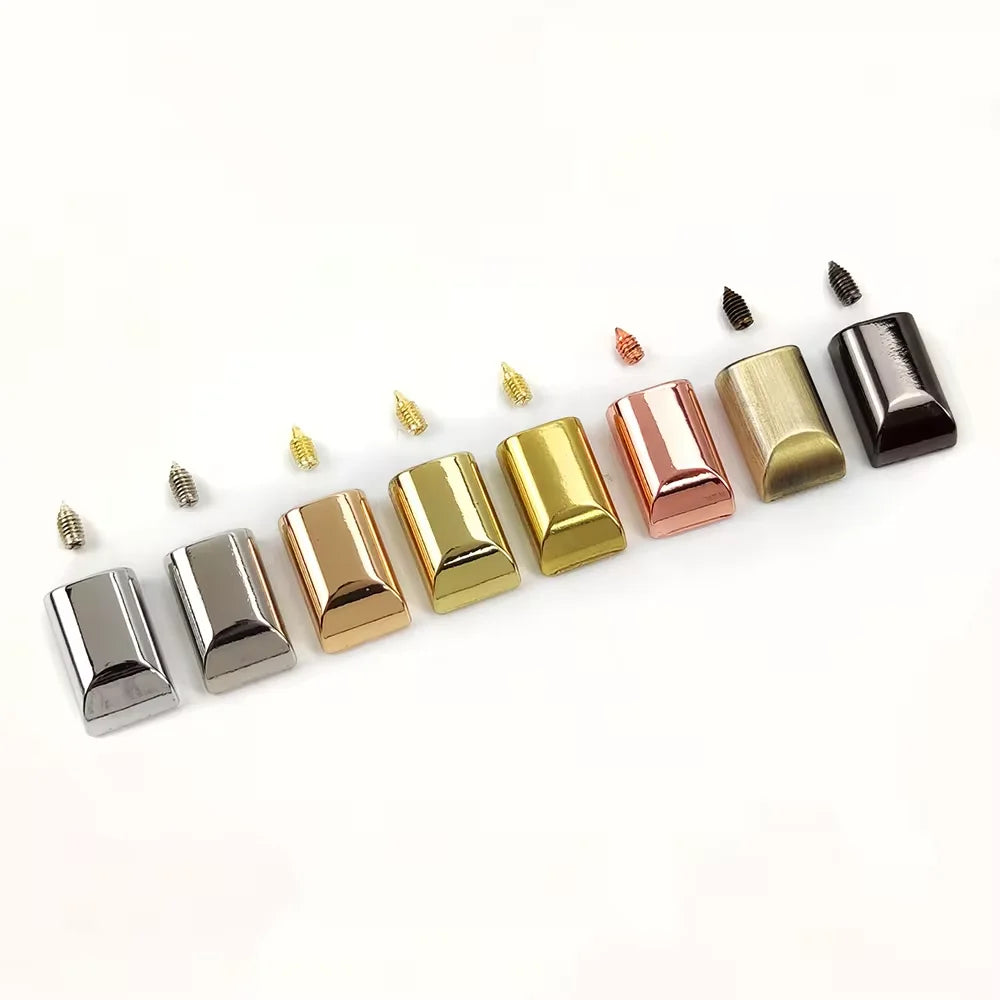 Wholesale Price Metal Zipper End Bags Hardware Accessories Metal Zipper Puller Strap End Purse Clasp Metal Clip Handbag Hardware
