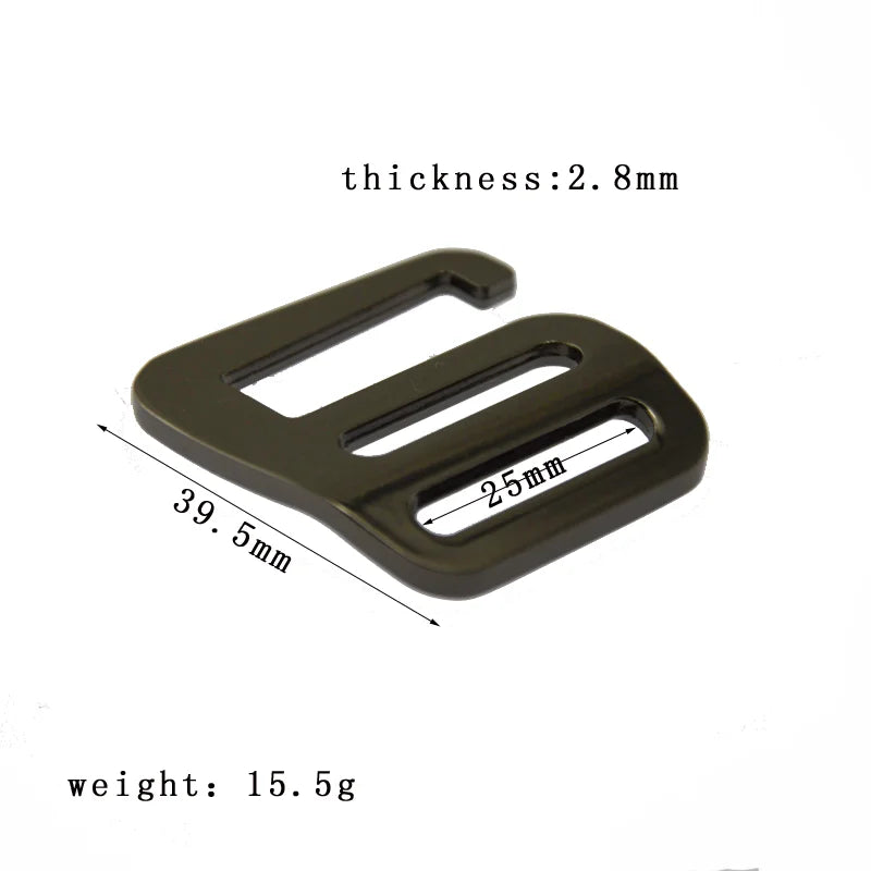 Hot Selling Costume Bag Hardware Buckle Adjustable G Hook Buckle Webbing Slide Buckles G Hook
