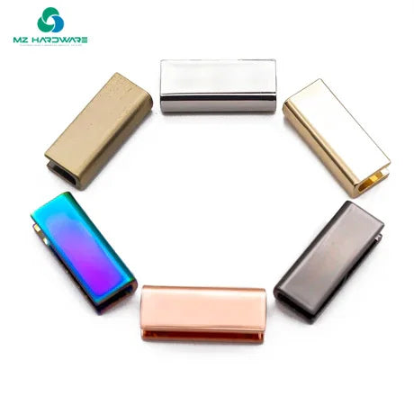 Tail Clip Handbag Strap End Hardware Clips Buckle Screws Metal Clip Zipper End Caps Metal Clasp
