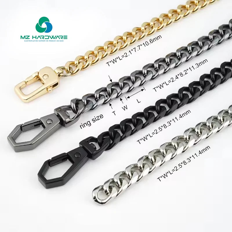 Hot Sale High Quality Bag Chain Accessories Handbag Shoulder Chain Strap for Bags Chain for Handbags