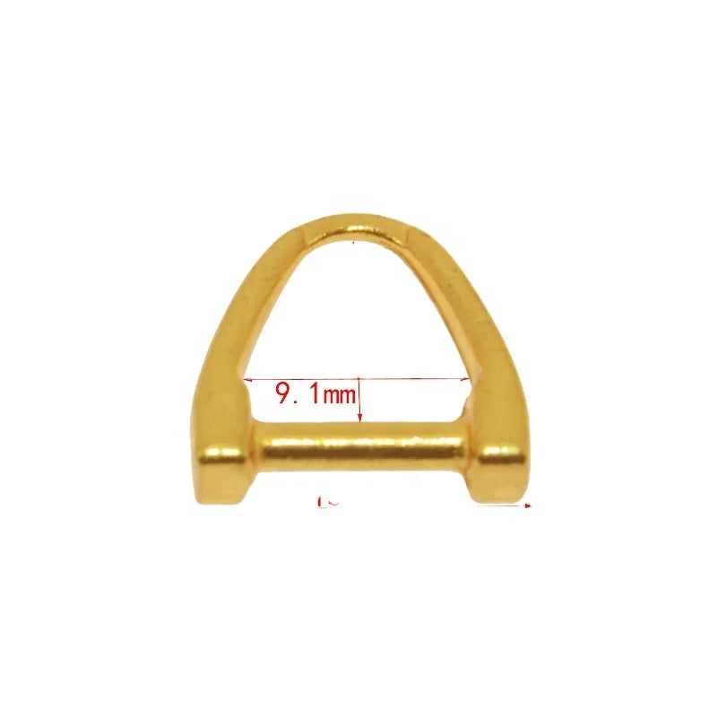 Wholesale adjust metal D rings belt buckle D-ring dog collar bags side release buckles hardware