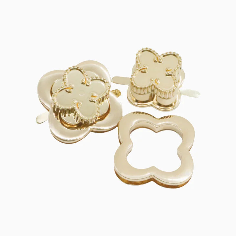 Luxury Custom Women's Handbag Hardware Alloy Metal Bag Clasp and Lock Fitting for Luggage & Suitcase Use