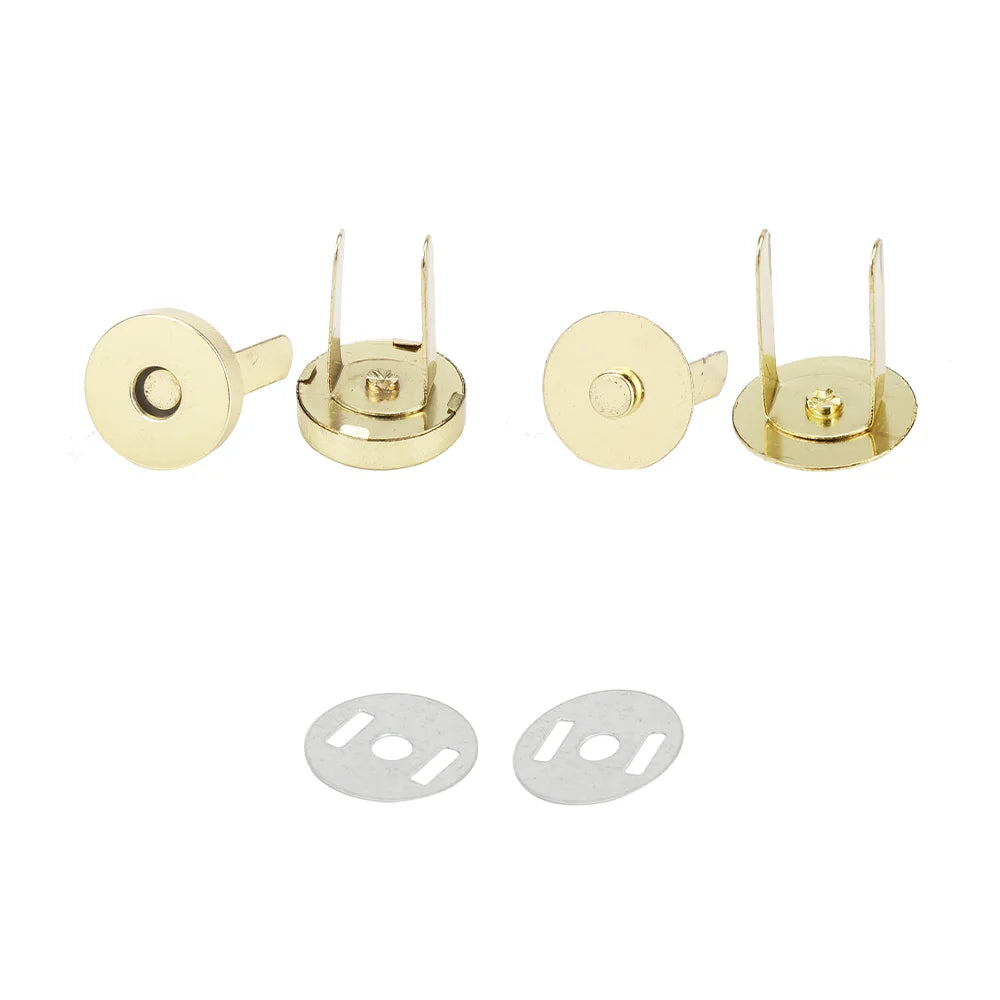 Sewing 14mm 18mm Round Metal Magnetic Snap Button for Bag Handbag Purse Wallet