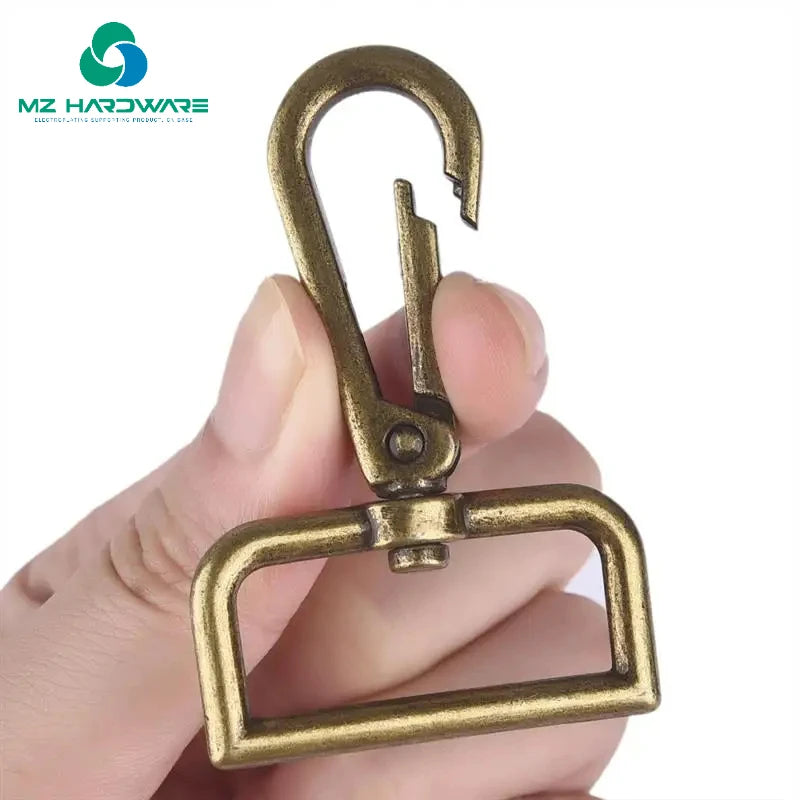 Swivel Clasps Alloy Metal Lanyard Snap Hooks Clip Hook for Keychain Bag Key Rings Jewelry Making Craft Sewing Accessories