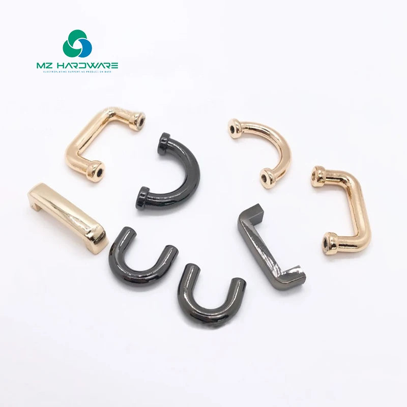 Metal Bag Part Handbag Accessory Premium Quality Solid Brass Metal Bag Hardware Lock Metal Accessories Arch Bridge for Bags