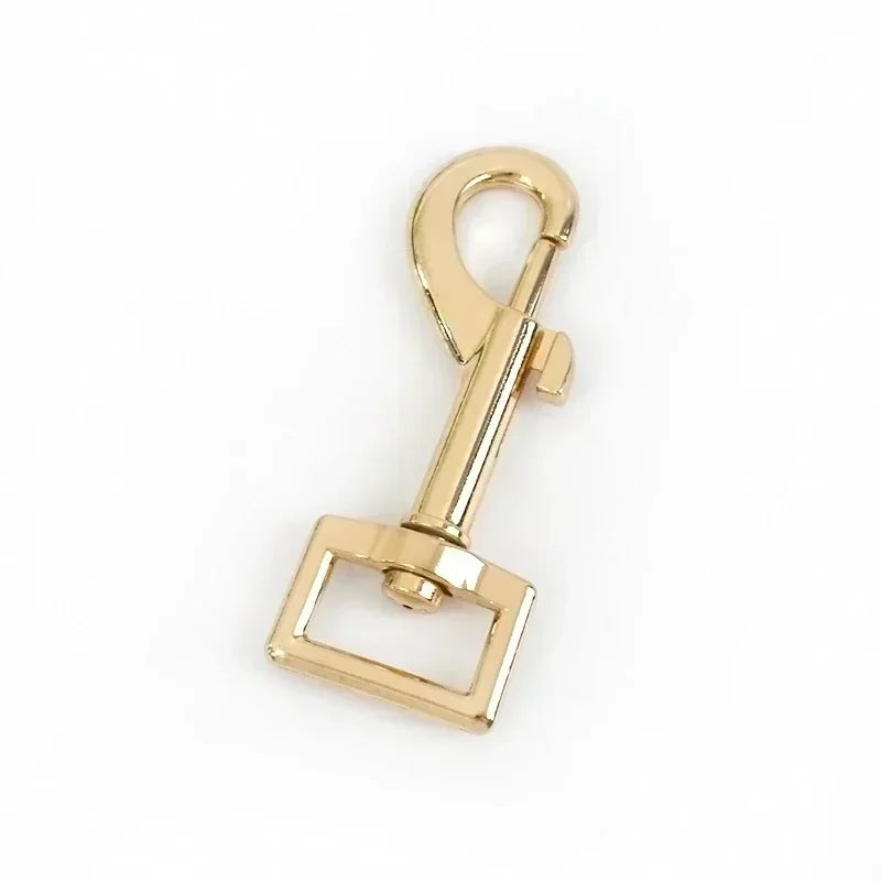 MZhardware Metal Bag Strap Buckle 15/20/25mm Small Carabiner Clips Webbing Belt Trigger Snap Hooks Dog Collar Accessories