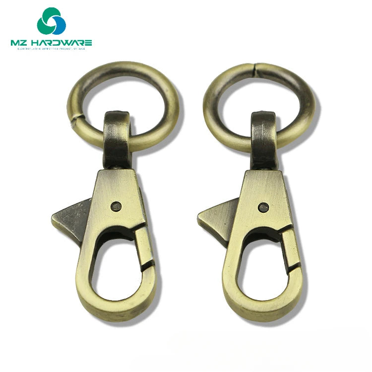 Wholesale Higher Quality Snap Hook Clasp Leather Goods Connection Metal Lobster Claw Clasps for Key Dog Clasp Hardware for Diy