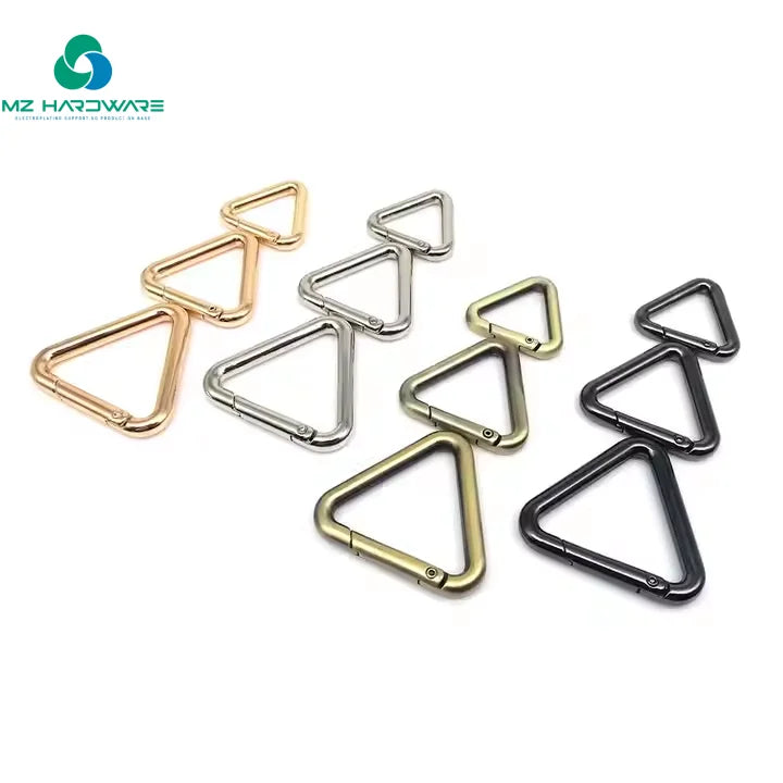 Luxury Classic Leather Keychain with Openable O Ring Handbag Belt Strap Buckle Zinc Alloy DIY Pendant Keyring