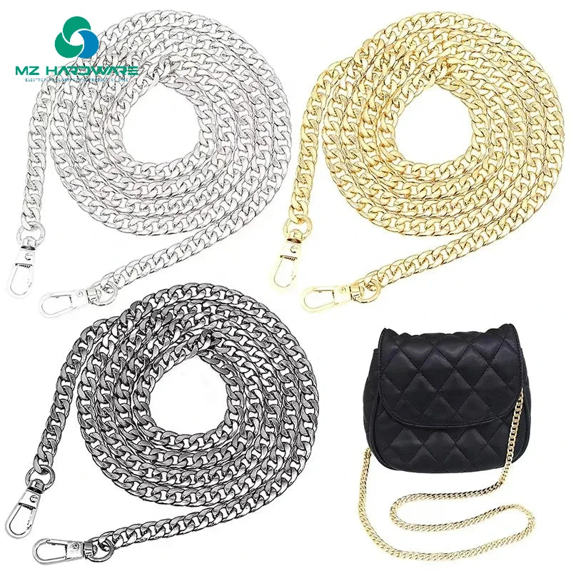 MZhardware High Quality Metal Handbag Chains for Bags Accessories Purse Shoulder Handbag Strap Metal Bag Chain