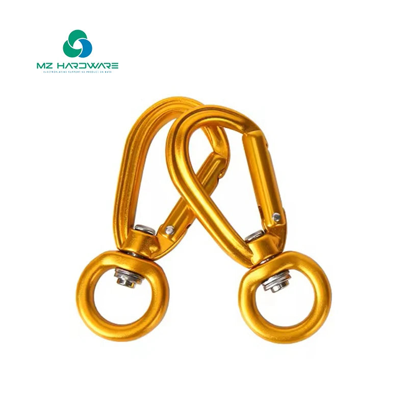 Swivel Locking Carabiner Clips Heavy Duty  Eco-friendly Material European Standard for Securing Pets Dog Leash Harness