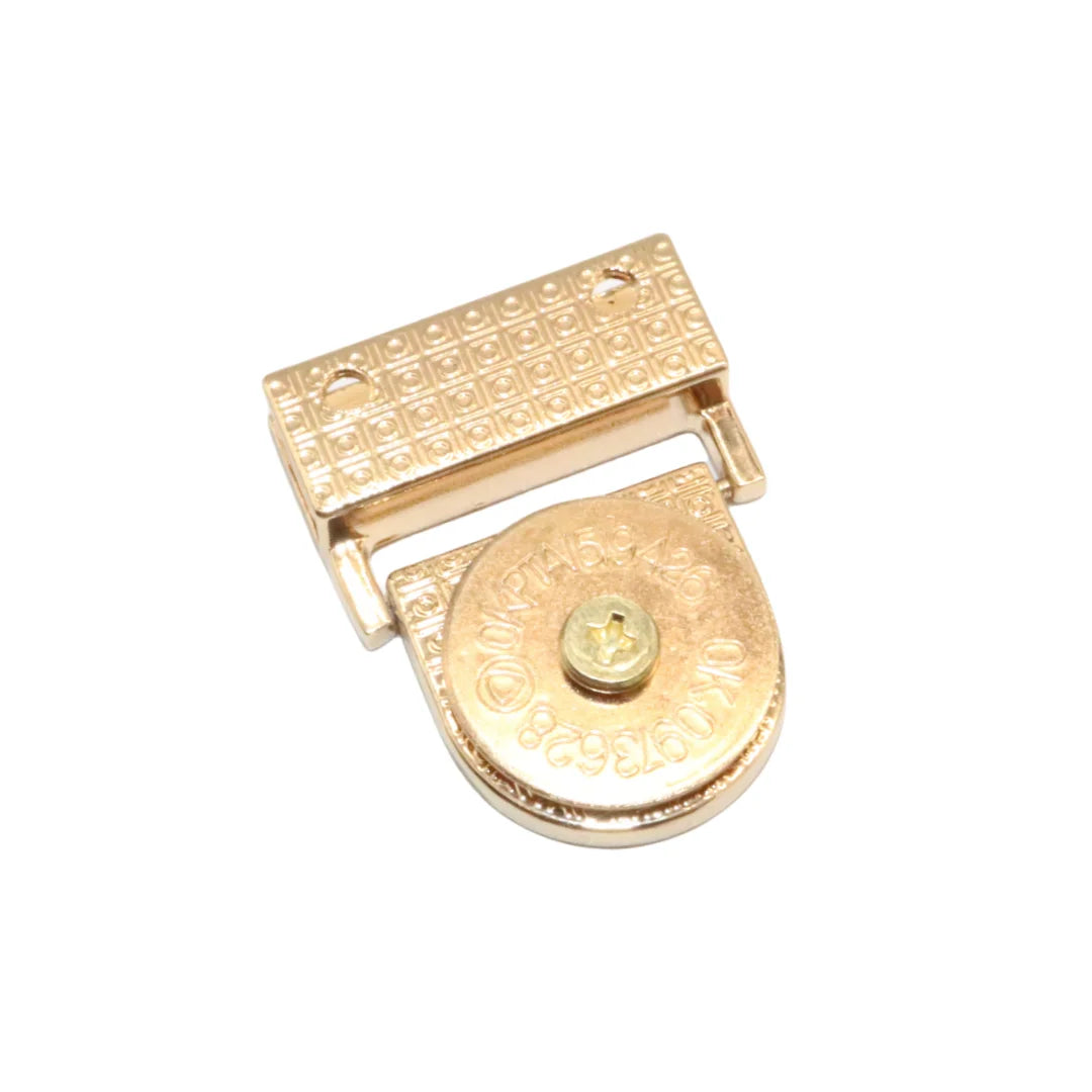 Metal Magnetic Buckle Twist Clasp Hardware for DIY Craft for Handbag Bag Purse Luggage Suitcase Accessories Replacement