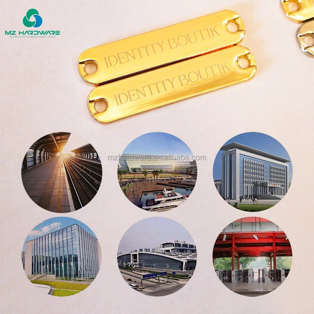 MZhardware Luxury Handbag Hardware Customized Logo High Quality Buckles Metal Snap Hook with Plating for Bag Making Accessories