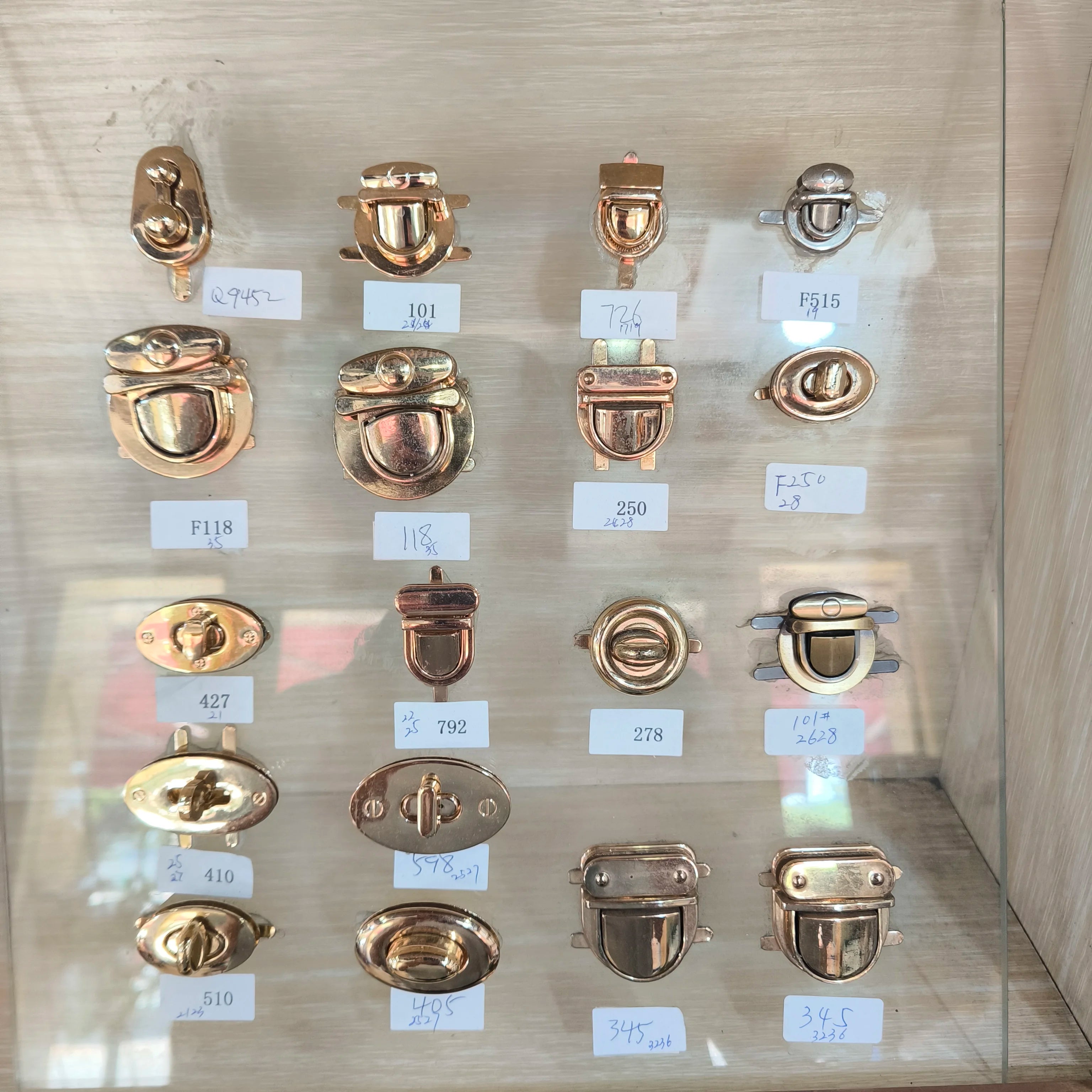 MZ Customised Purse Pins for DIY Crafts Alloy Turnlock Hardware Snap Fasteners Handbag Twist Clasps