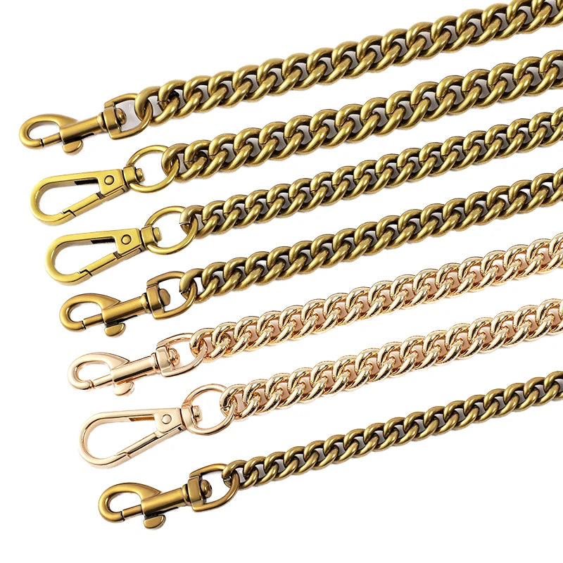 Metal Chain Strap for Bag Purse DIY Hardware Handles Crossbody Accessories for Handbag Replacement Purse Chain Strap Bag Chain