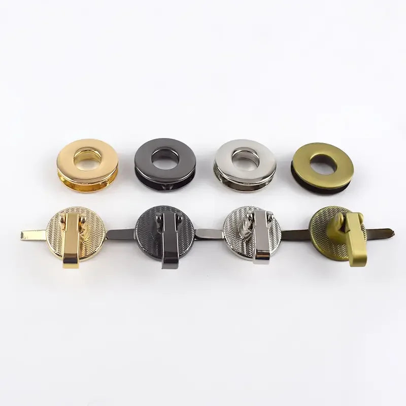 MZ Handbag Hardware Accessories Rectangle Handbag Turn Lock Push Lock Twist Lock Hardware for Handbags
