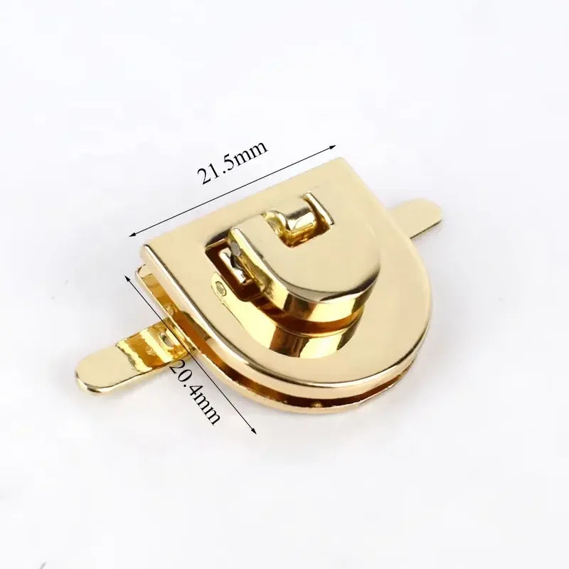 MZ Hardware Fashion Handbag Hardware Accessories Purse Closure Clasp Bag High Quality Lock for Bag Making