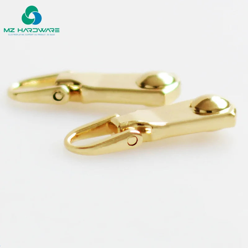 MZhardware Factory Direct Sale Zinc Alloy Detachable Zipper Slider Custom Zipper Puller Accessories for Handbag