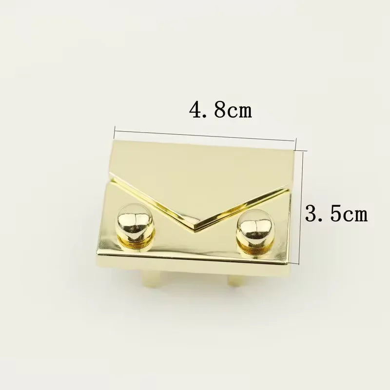 MZhardware High Quality Zinc Alloy Hardware Accessories Hot Sale Thickened Leather Alloy Buckle Twist Lock Clasp for Bags