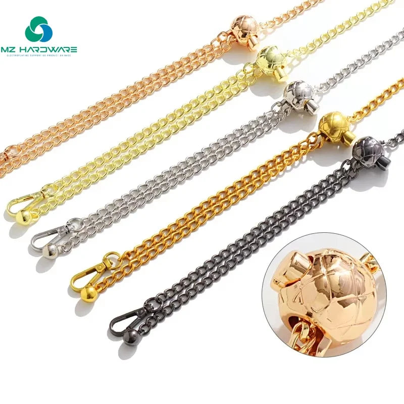 Metal Bag Chain Detachable  Shoulder Bag Strap Replacement Shoulder for Handbag Chain DIY Handle Heavy Strong Metal Chain