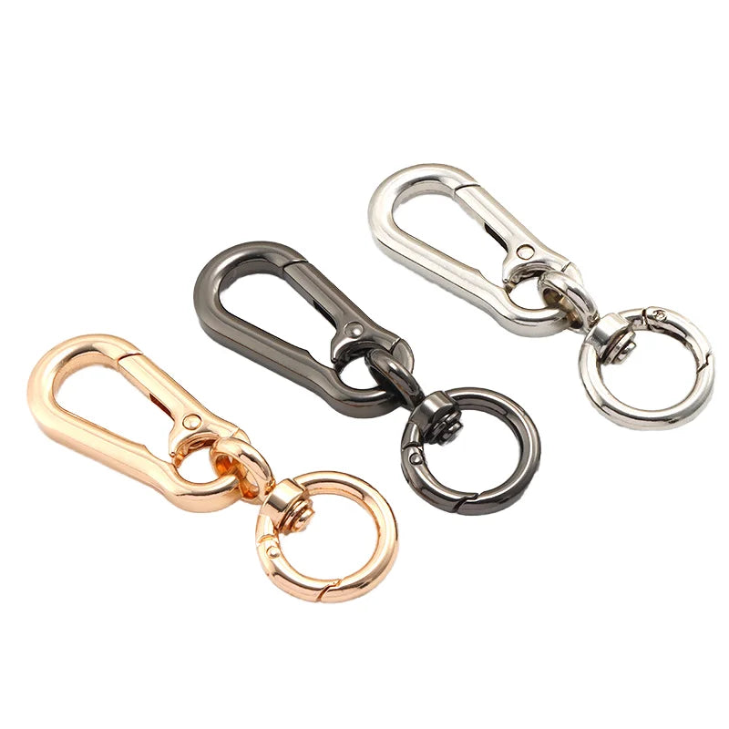 Hot Sale Adjustable Zinc Alloy Swivel Dog Hook Snap Buckles Personalized DIY Clasp Hardware Accessories for Bag Handbag