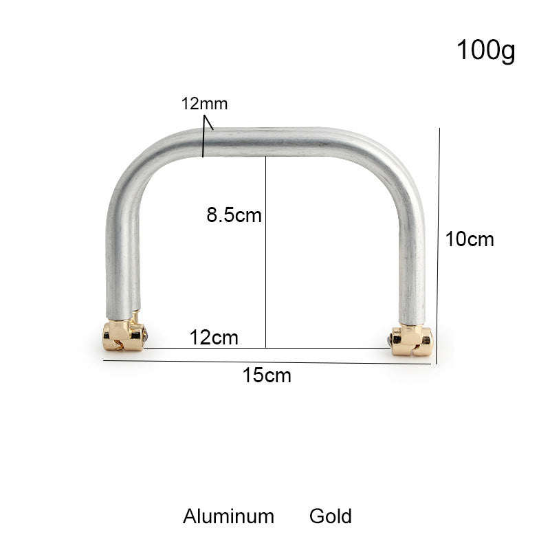 MZhardware New Aluminium Tube Purse Frame
