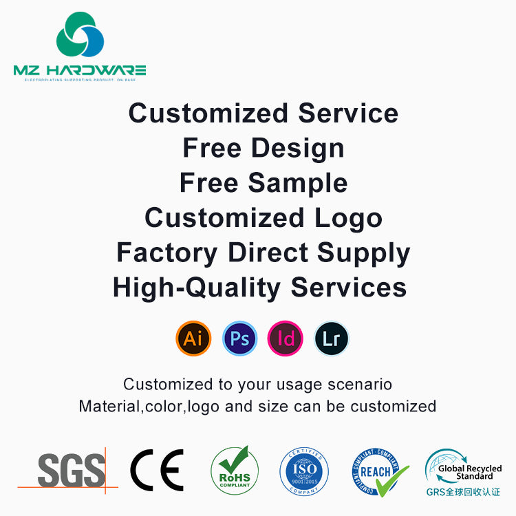 MZhardware Custom aluminum tube Purse Frame